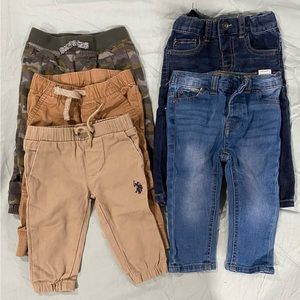 Bundle of 12 Month Boys Pants